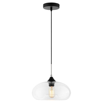 Lumina Deco Brosso 1L pendant ceiling lamp E27, D 30cm