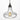 Lumina Deco Avoni 1L pendant ceiling lamp E27, D 20cm