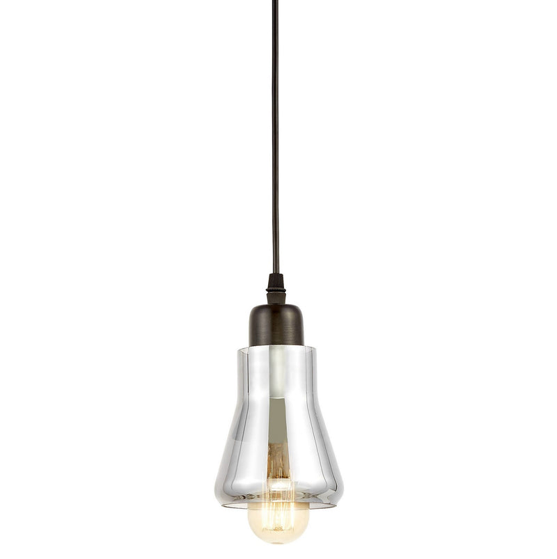 Lumina Deco Bonio 1L pendant ceiling lamp E27, D 10cm