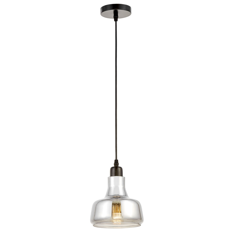 Lumina Deco Bormio 1L pendant ceiling lamp E27, D 16cm