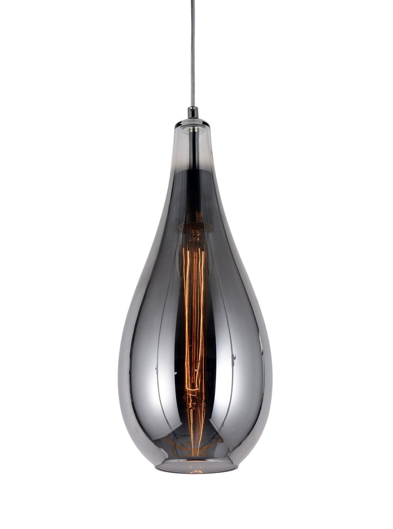 Lumina Deco Lauris 1L pendant ceiling lamp E27, D 16cm