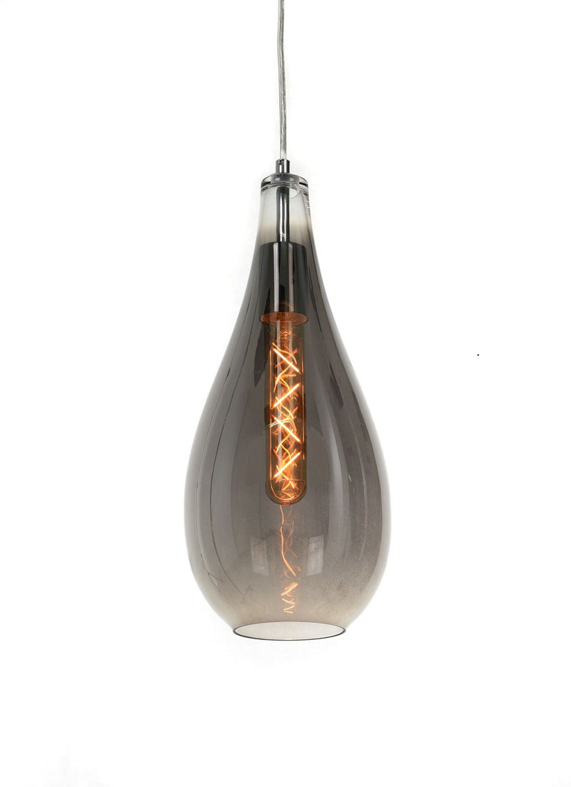 Lumina Deco Lauris 1L pendant ceiling lamp E27, D 16cm