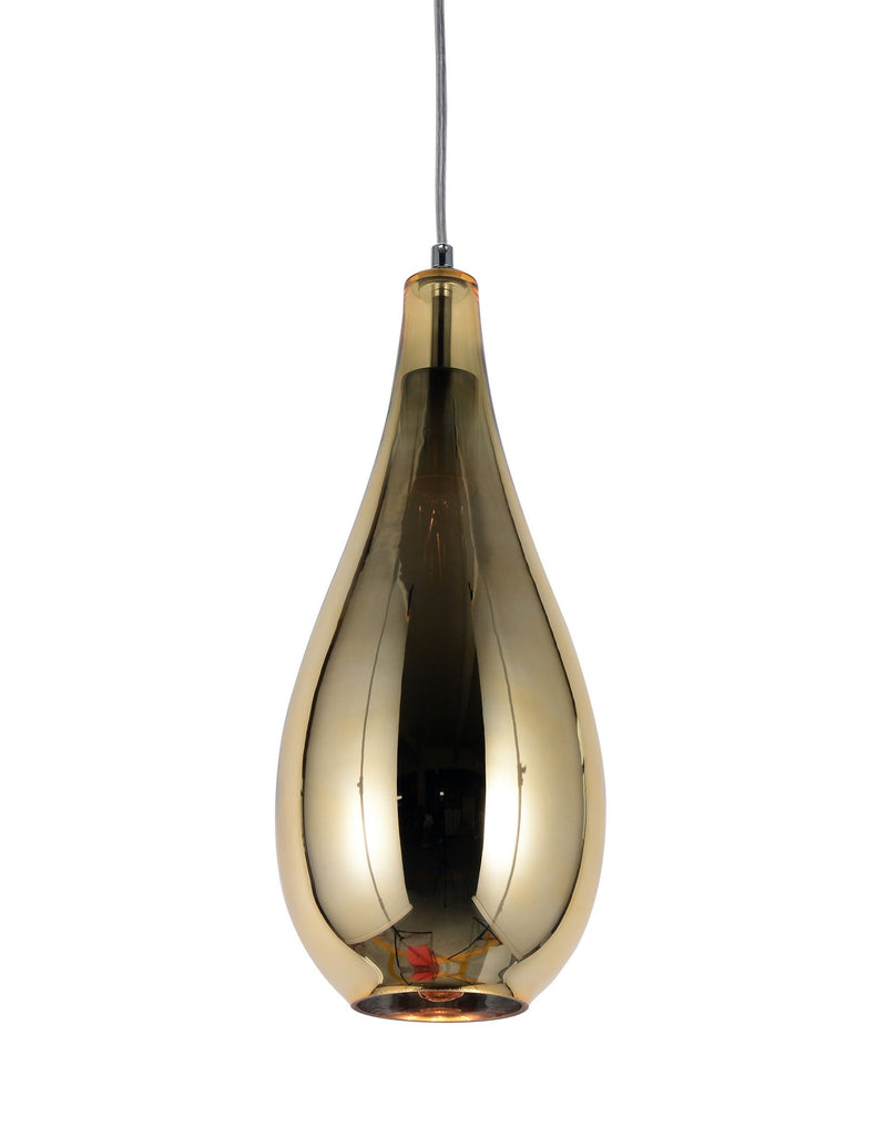 Lumina Deco Lauris 1L pendant ceiling lamp E27, D 16cm