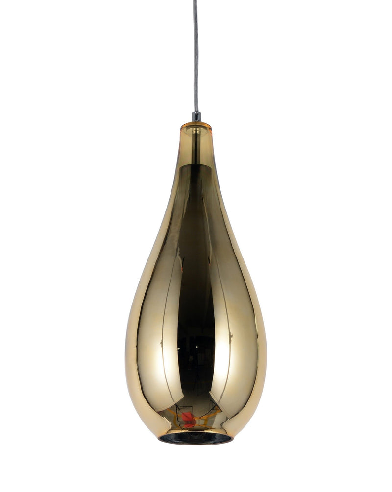 Lumina Deco Lauris 1L pendant ceiling lamp E27, D 16cm