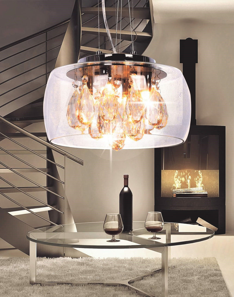 Lumina Deco Tosso 4L pendant ceiling lamp G9, D 30cm