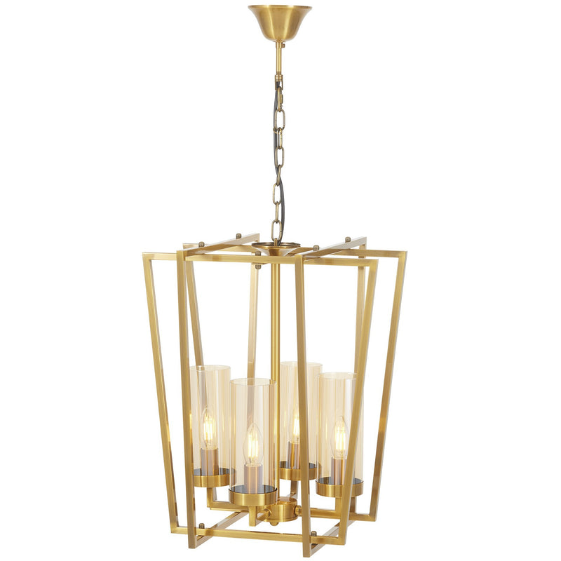 Lumina Deco Ares 4L pendant ceiling lamp E14, D 40cm