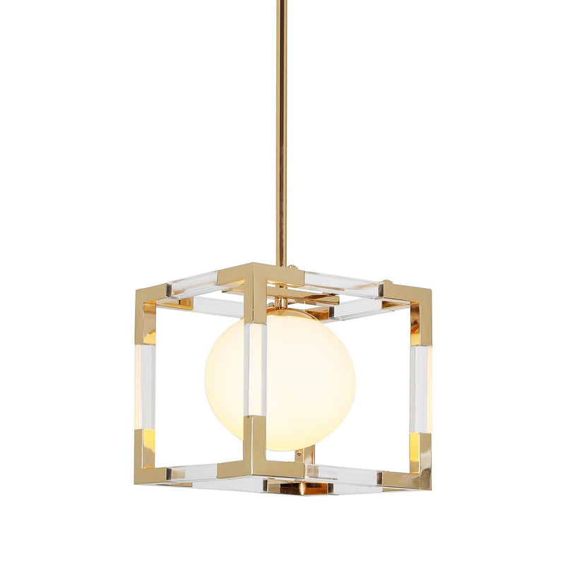 Lumina Deco Bosco 1L pendant ceiling lamp E27, H 21cm