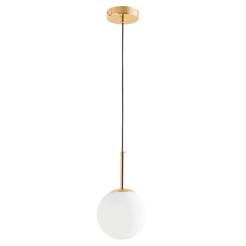 Lumina Deco Fredica 1L pendant ceiling lamp E27, D 15cm