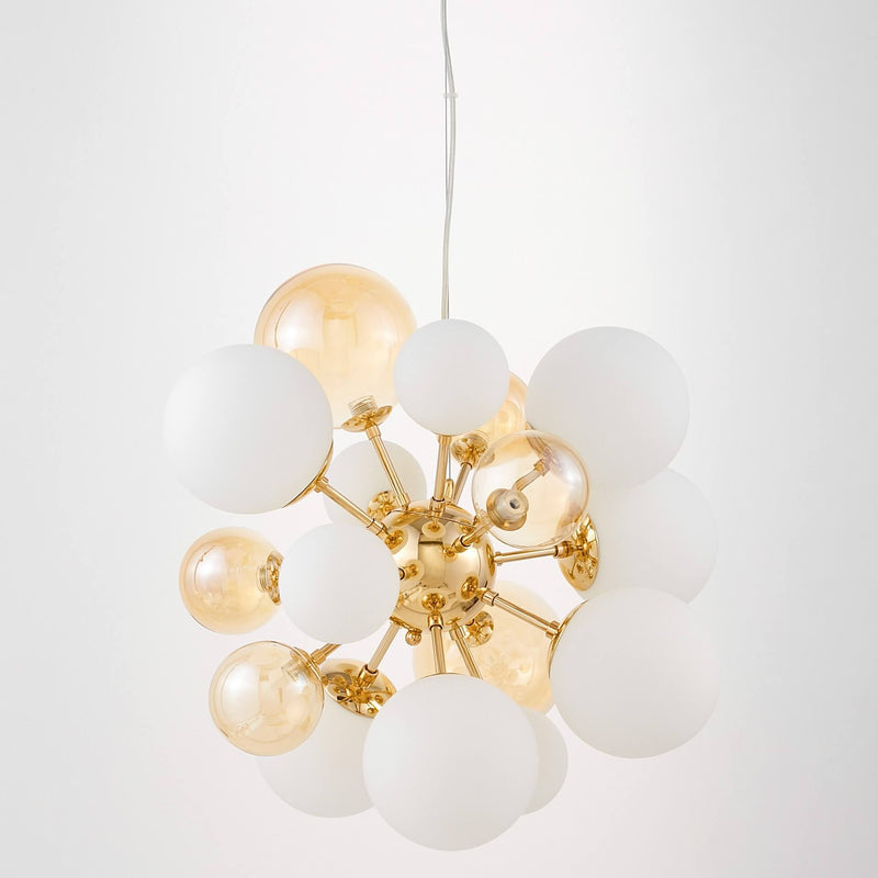 Lumina Deco Galaxids 10L chandelier E27 / G9, D 55cm