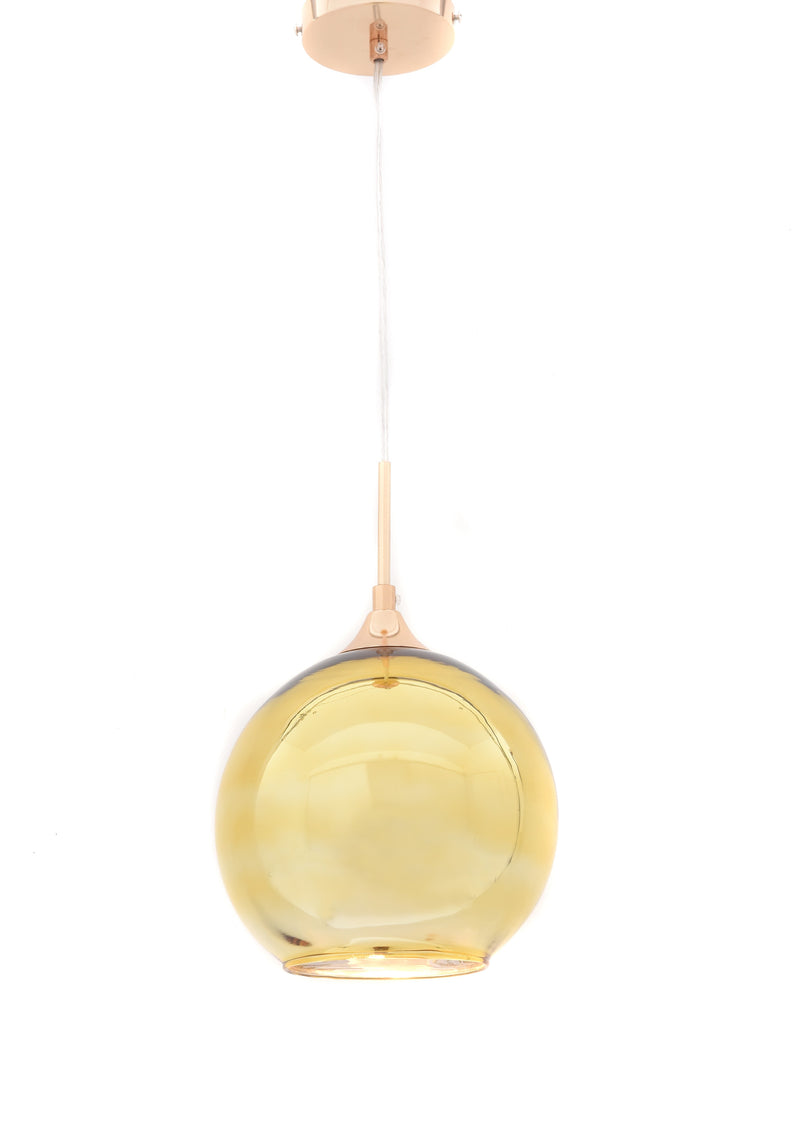 Lumina Deco Lobos 1L pendant ceiling lamp E27, D 20cm