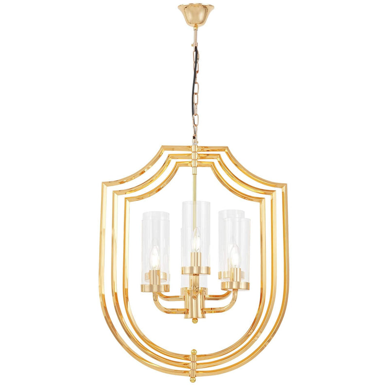 Lumina Deco Megi 6L pendant ceiling lamp E14, D 54cm