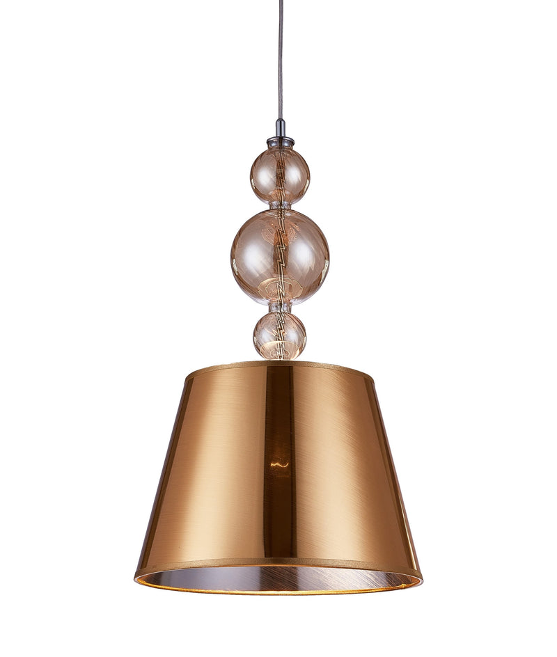 Lumina Deco Muraneo 1L pendant ceiling lamp E27, D 36cm