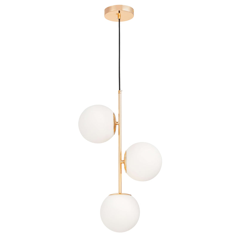 Lumina Deco Stelvio 3L pendant ceiling lamp E27, H 55cm