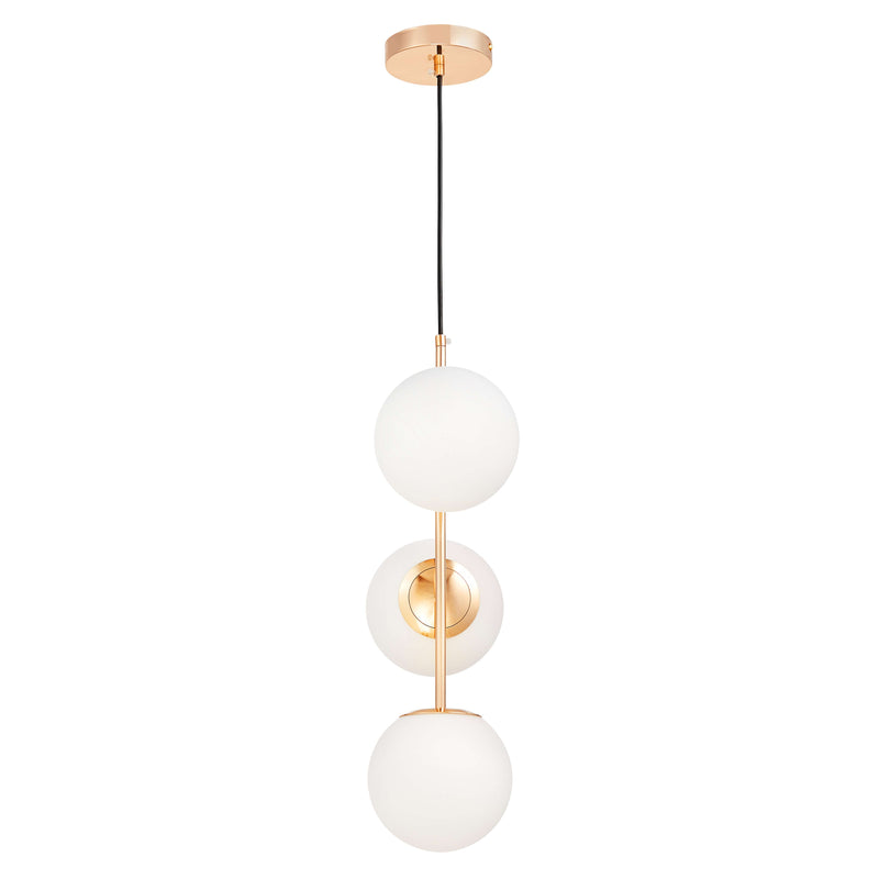 Lumina Deco Stelvio 3L pendant ceiling lamp E27, H 55cm