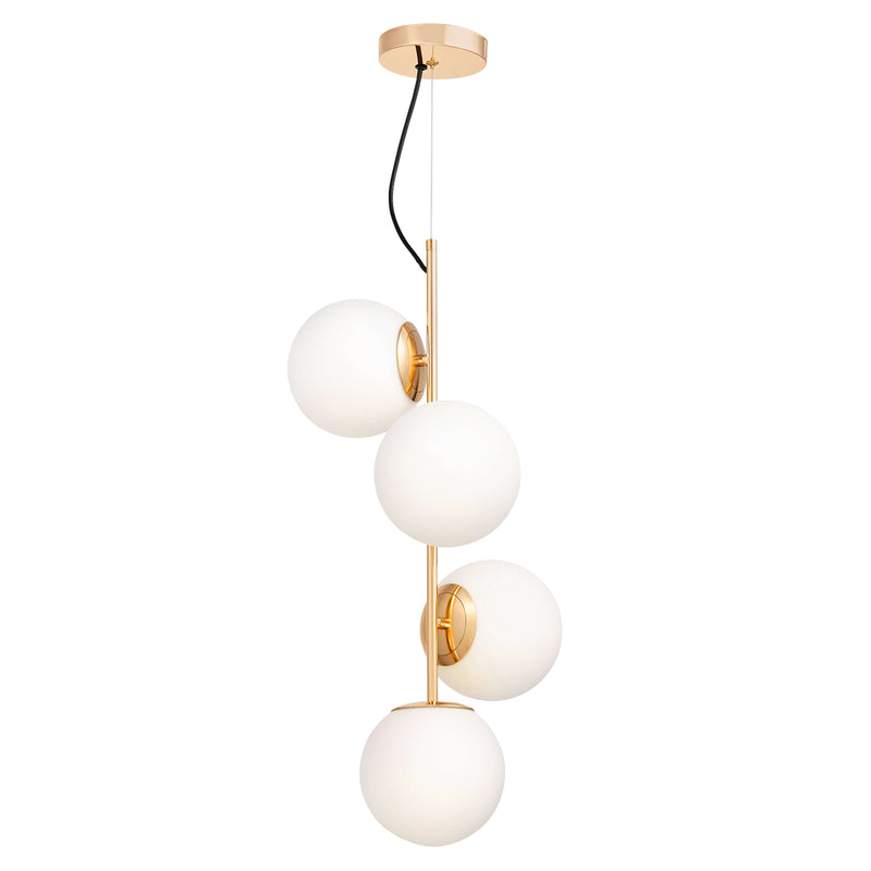 Lumina Deco Stelvio 4L pendant ceiling lamp E27, H 65cm