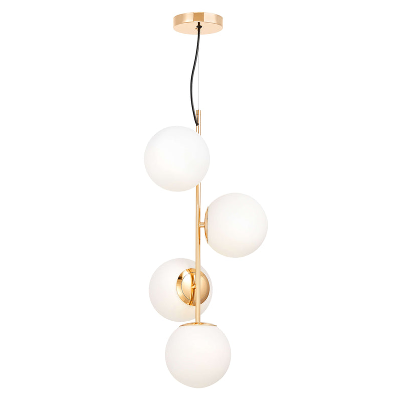 Lumina Deco Stelvio 4L pendant ceiling lamp E27, H 65cm