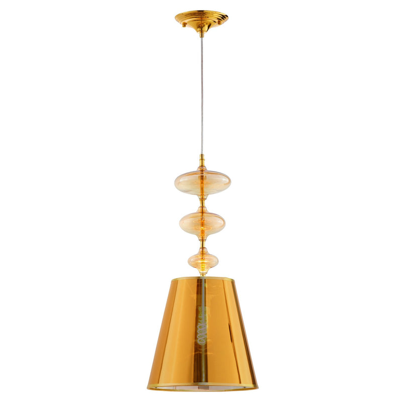 Lumina Deco Veneziana 1L pendant ceiling lamp E27, D 30cm