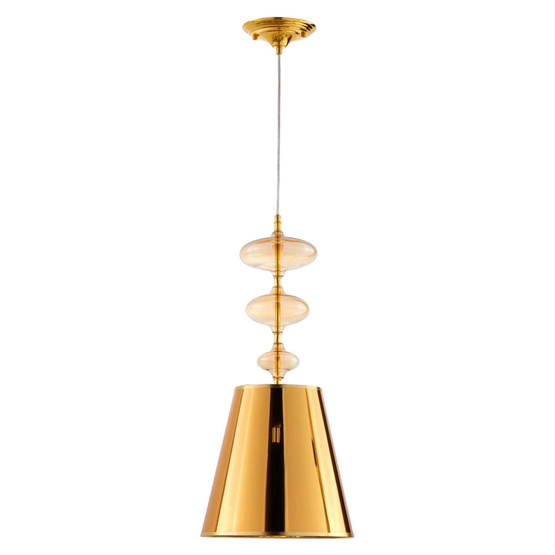 Lumina Deco Veneziana 1L pendant ceiling lamp E27, H 60cm