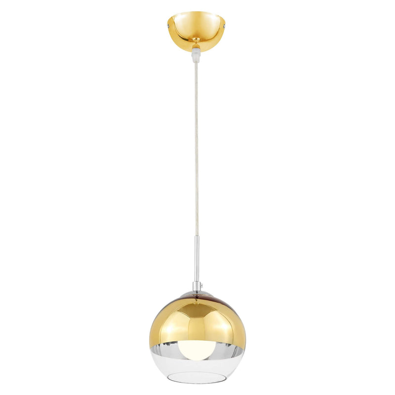 Lumina Deco Veroni 1L pendant ceiling lamp E27, D 15cm