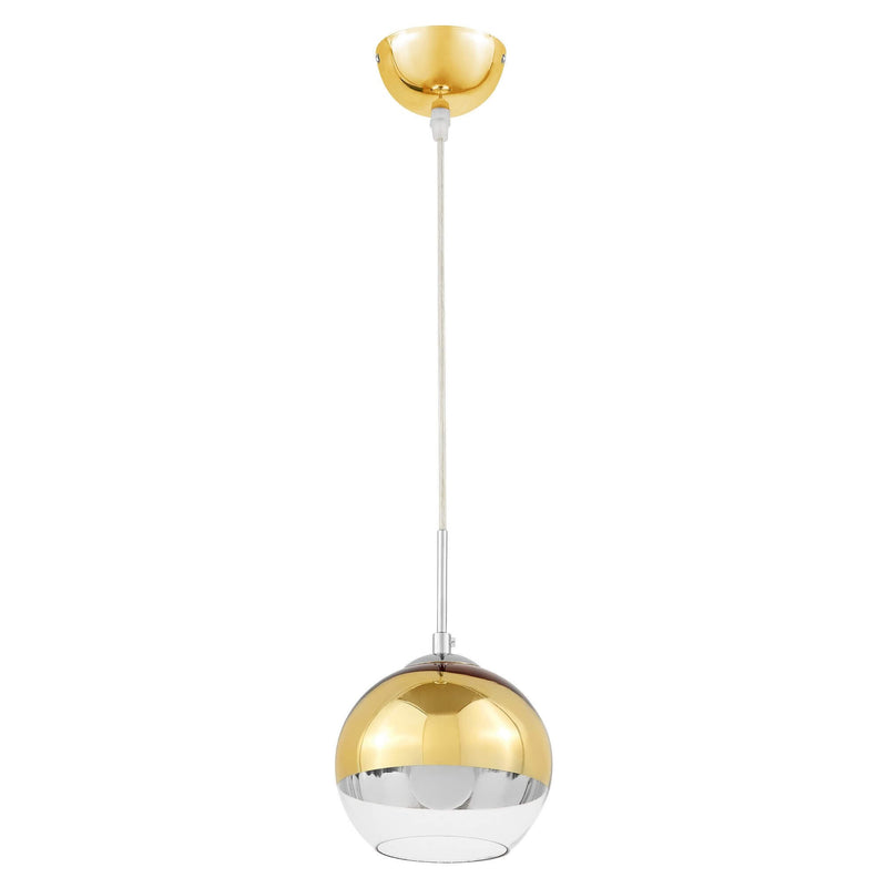 Lumina Deco Veroni 1L pendant ceiling lamp E27, D 15cm