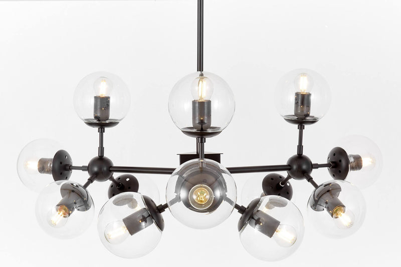 Lumina Deco Zodiac 12L chandelier E27, D 90cm