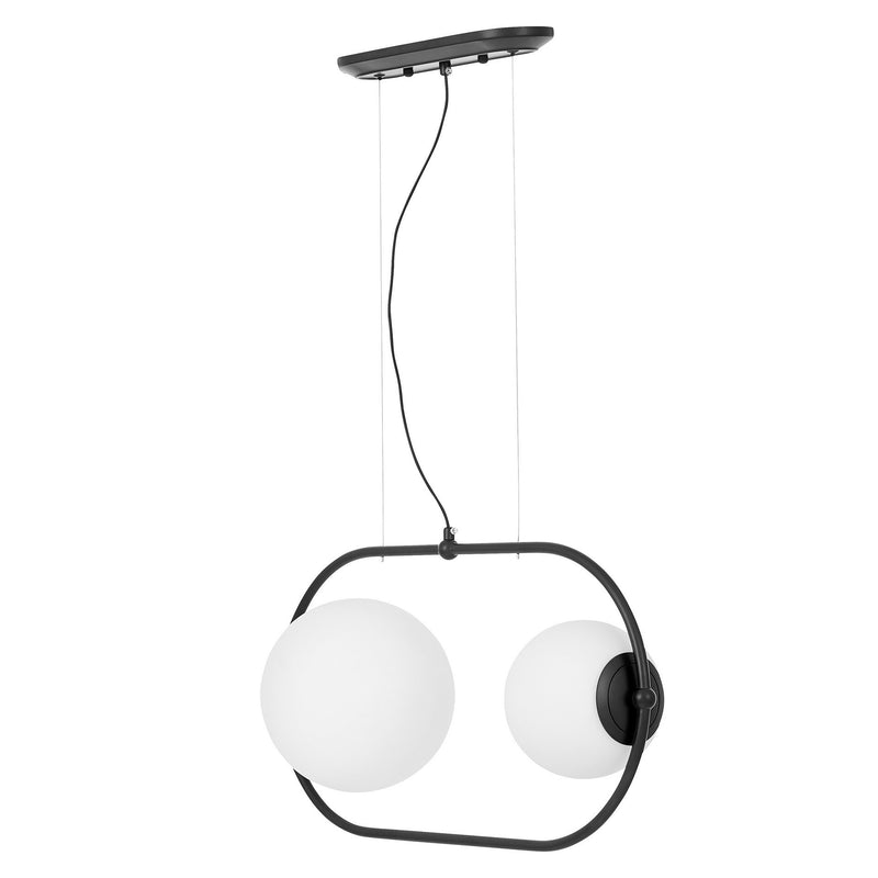 Lumina Deco Panari 2L pendant ceiling lamp E27, H 30cm