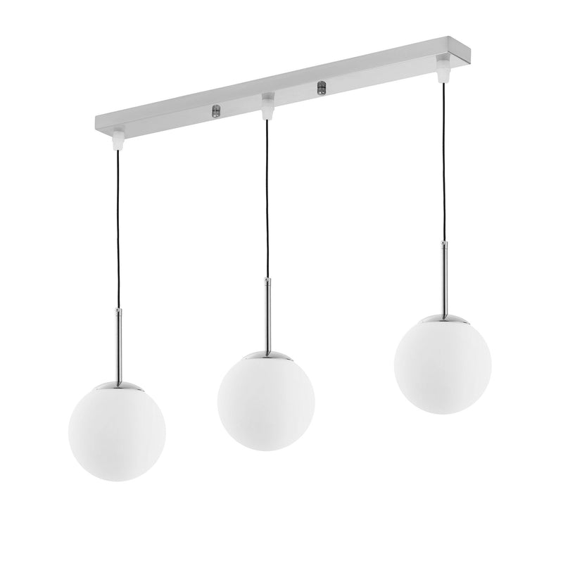 Lumina Deco Fredica 3L pendant ceiling lamp E27, H 45cm