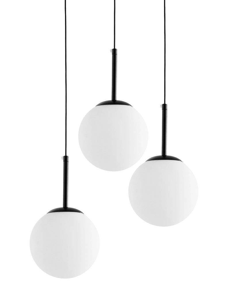 Lumina Deco Fredica 3L pendant ceiling lamp E27, D 45cm