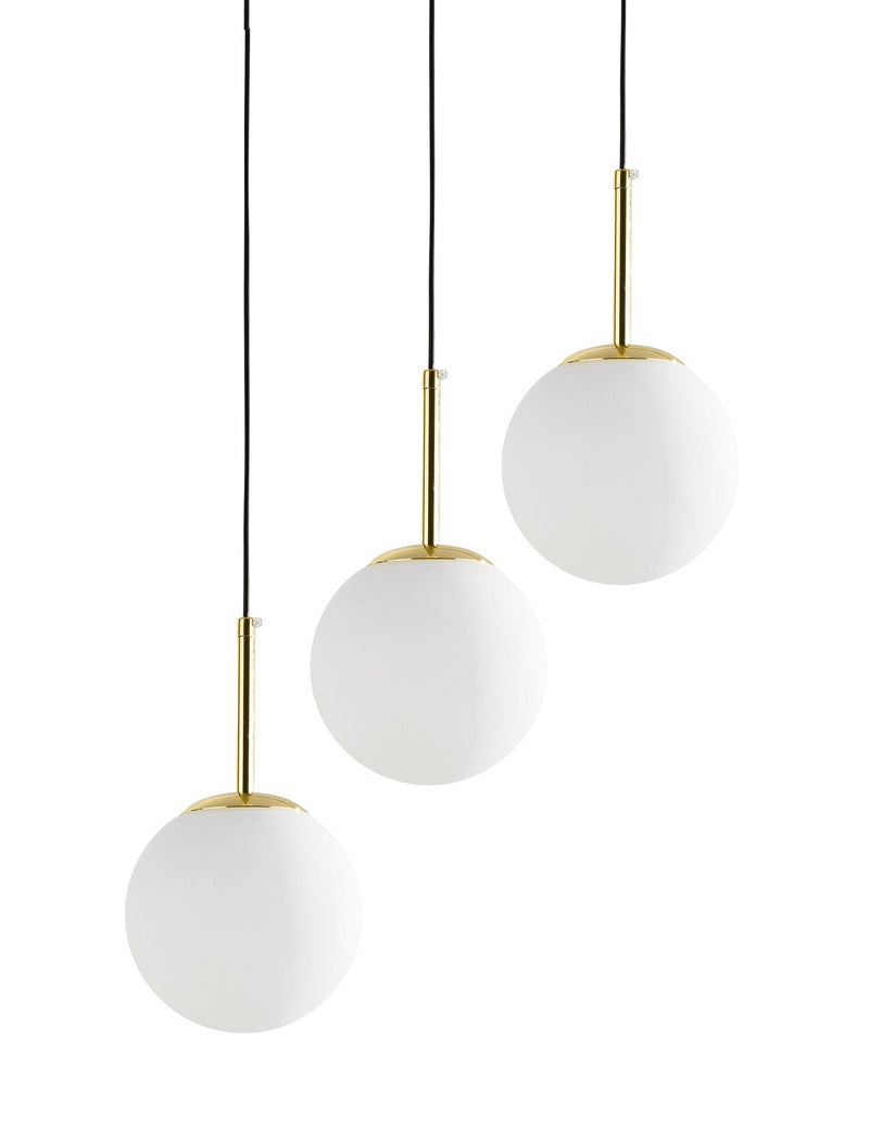 Lumina Deco Fredica 3L pendant ceiling lamp E27, D 45cm