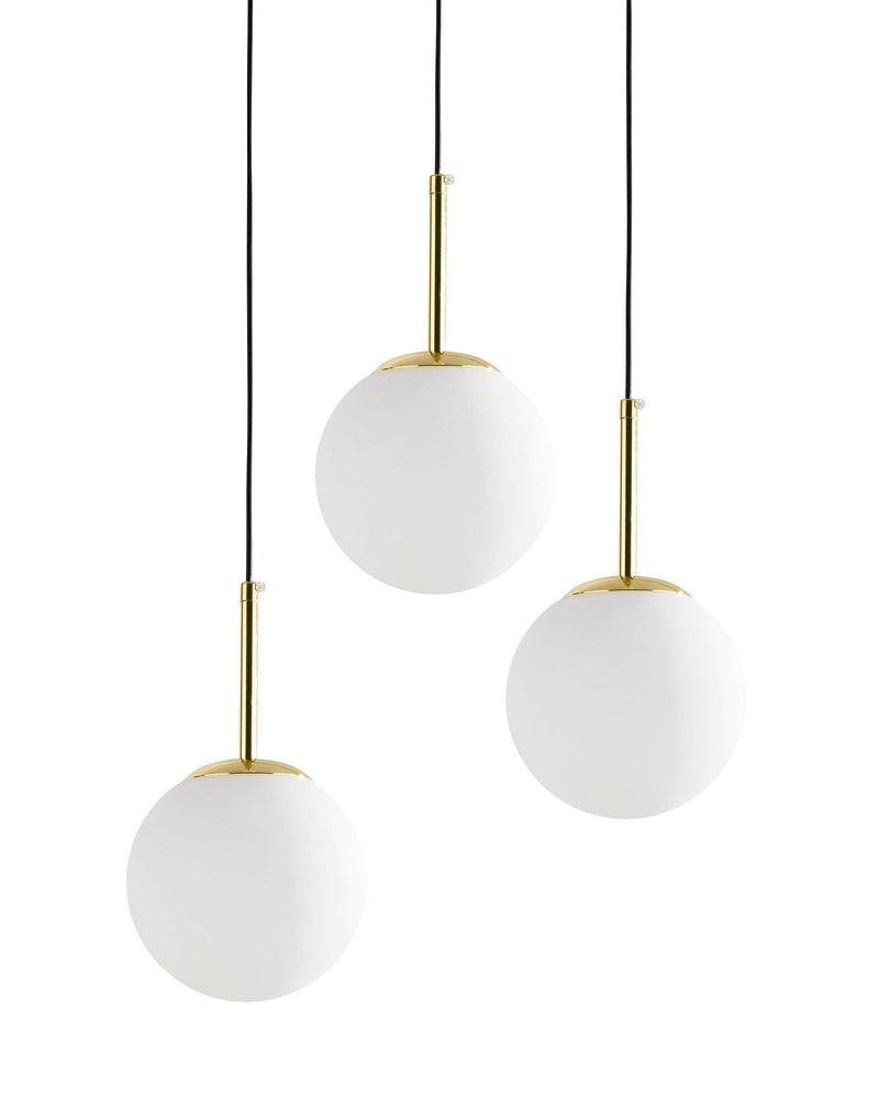 Lumina Deco Fredica 3L pendant ceiling lamp E27, D 45cm