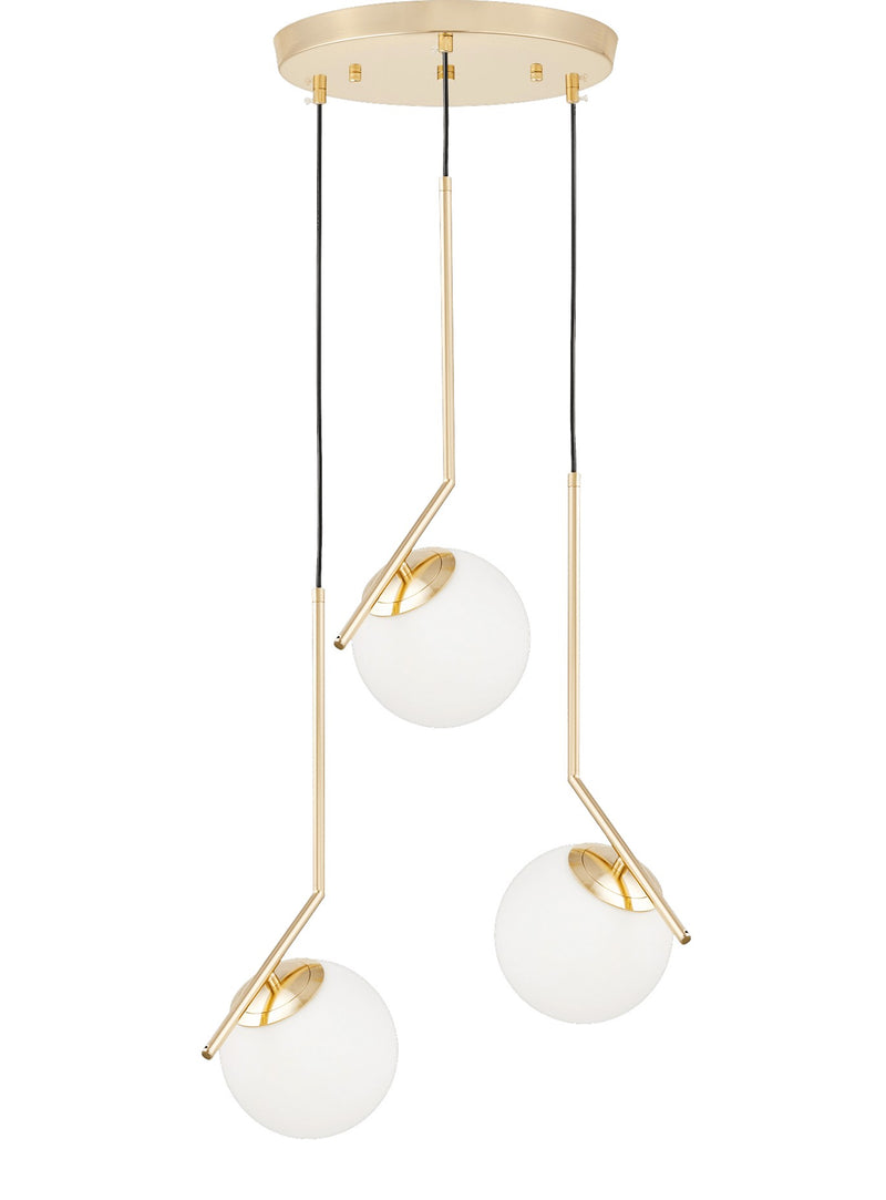 Lumina Deco Sorento 3L pendant ceiling lamp E27, D 55cm