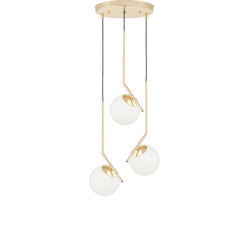 Lumina Deco Sorento 3L pendant ceiling lamp E27, D 55cm