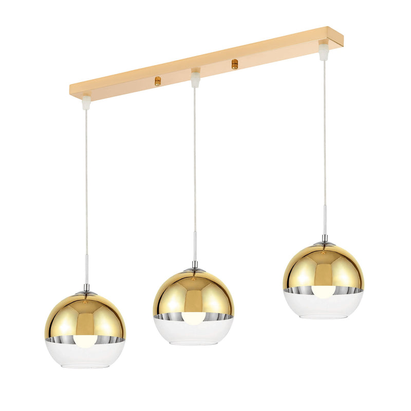 Lumina Deco Veroni 3L pendant ceiling lamp E27, D 20cm