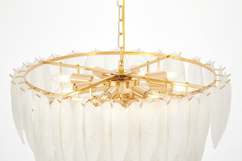 Lumina Deco Cavalini 9L chandelier E14, D 60cm