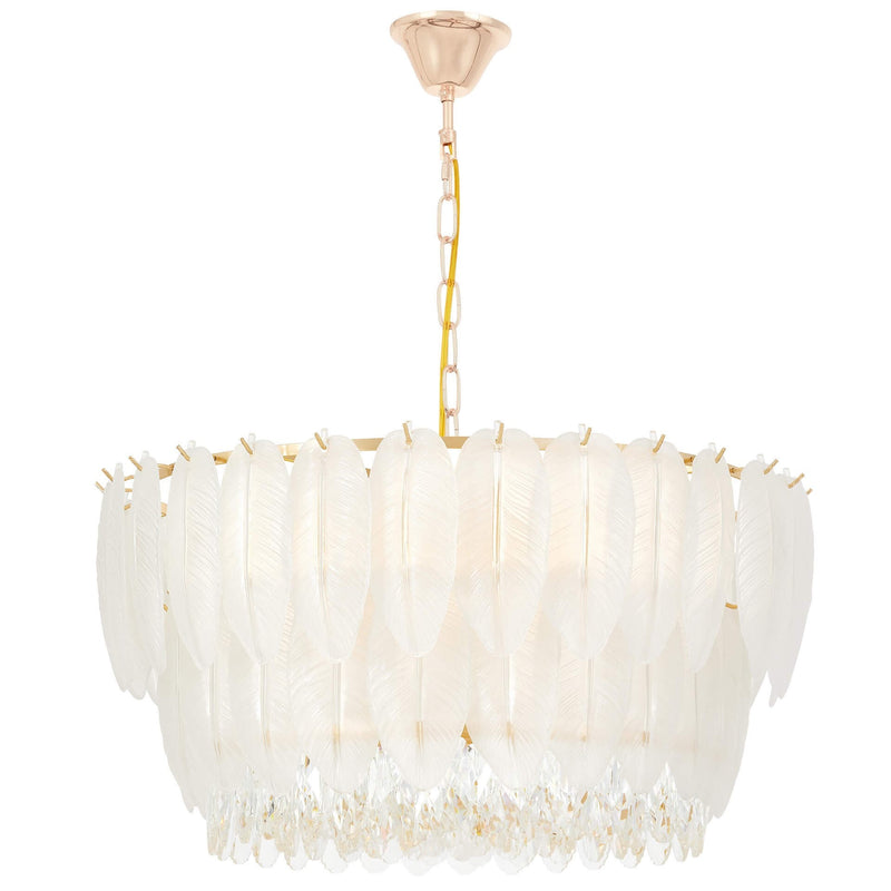 Lumina Deco Cavalini 9L chandelier E14, D 60cm