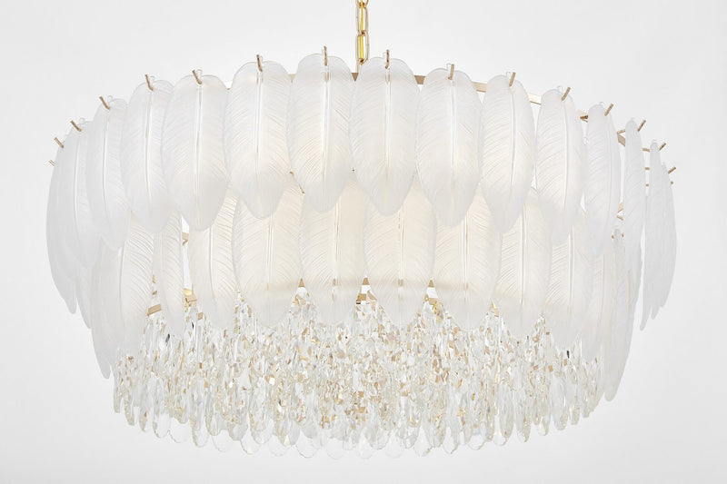 Lumina Deco Cavalini 16L chandelier E14, D 80cm