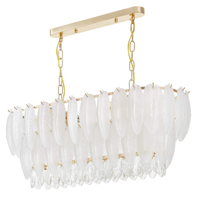 Lumina Deco Cavalini 8L chandelier E14, H 40cm