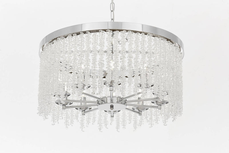 Lumina Deco Balmena 10L chandelier E14, D 60cm