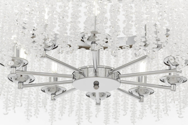 Lumina Deco Balmena 10L chandelier E14, D 60cm