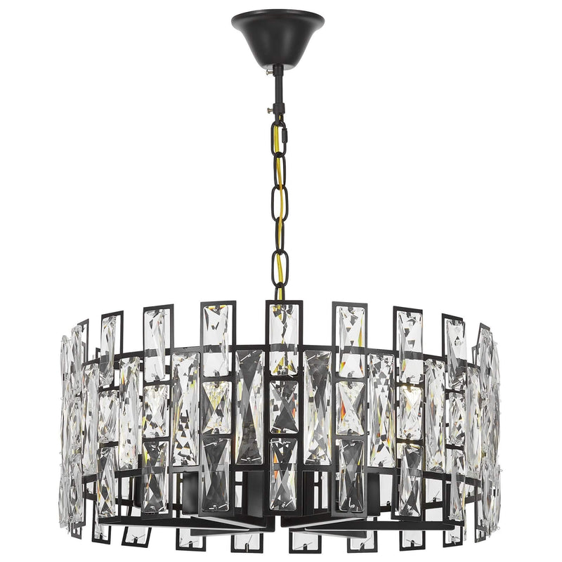 Lumina Deco Fiorina 6L chandelier E14, D 50cm