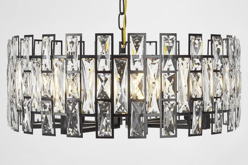 Lumina Deco Fiorina 8L chandelier E14, D 60cm