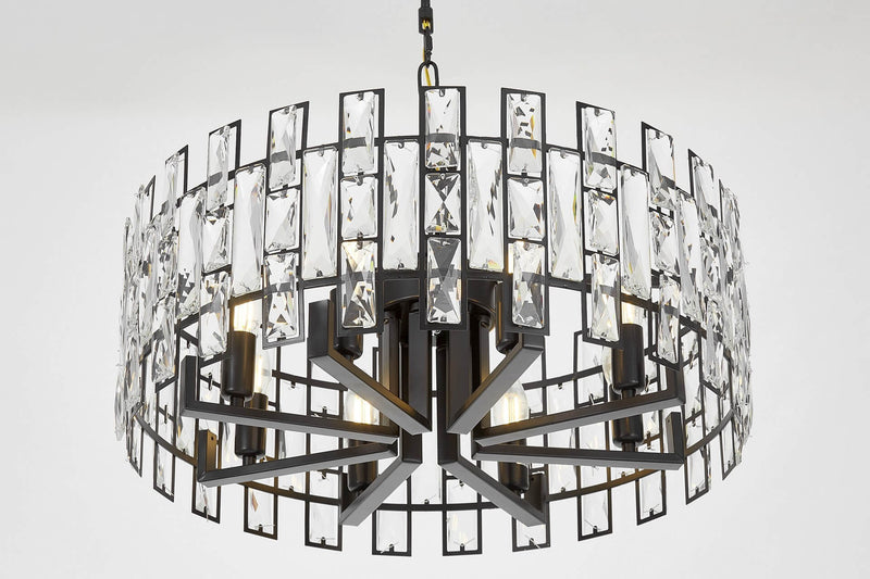 Lumina Deco Fiorina 8L chandelier E14, D 60cm