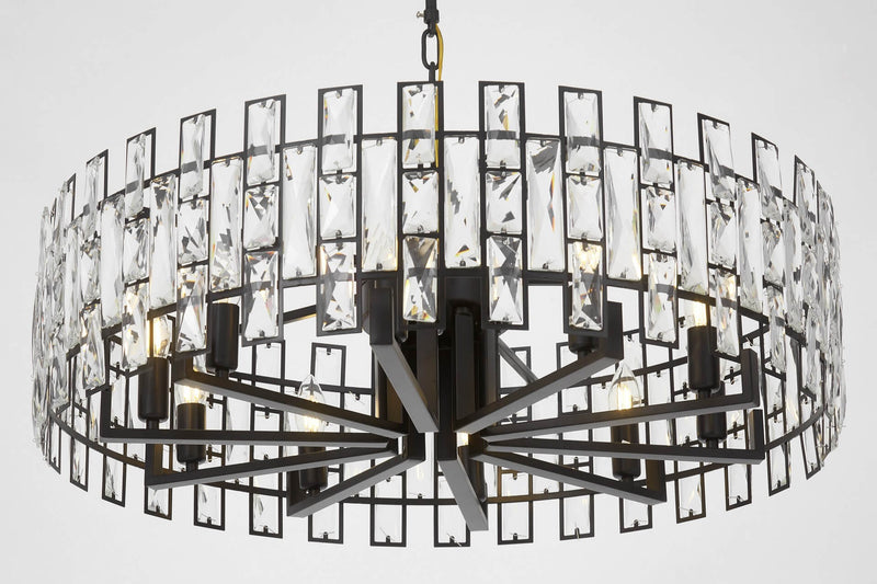 Lumina Deco Fiorina 10L chandelier E14, D 80cm