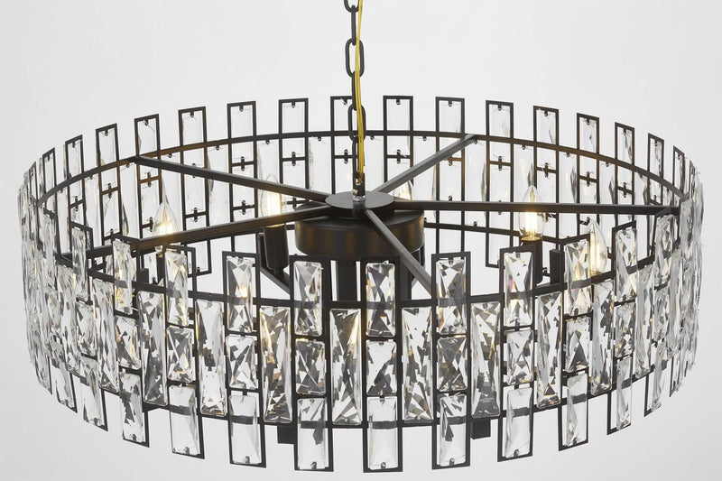 Lumina Deco Fiorina 10L chandelier E14, D 80cm