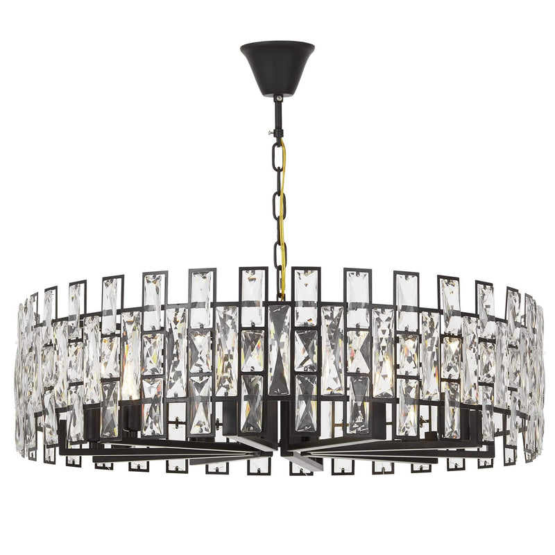 Lumina Deco Fiorina 10L chandelier E14, D 80cm