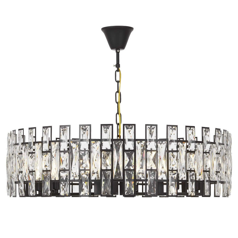 Lumina Deco Fiorina 10L chandelier E14, D 80cm