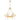 Lumina Deco Montego 6L chandelier E14, D 54cm