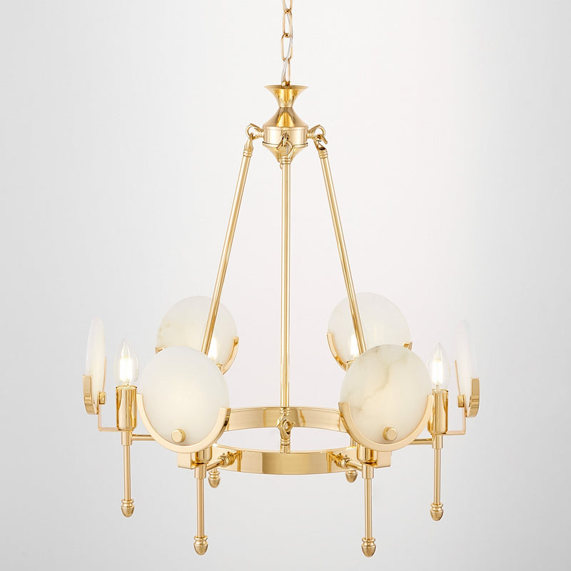 Lumina Deco Montego 6L chandelier E14, D 54cm