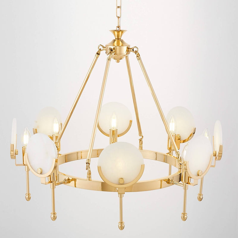 Lumina Deco Montego 8L chandelier E14, D 80cm