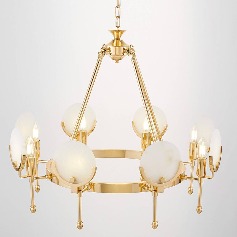 Lumina Deco Montego 8L chandelier E14, D 80cm